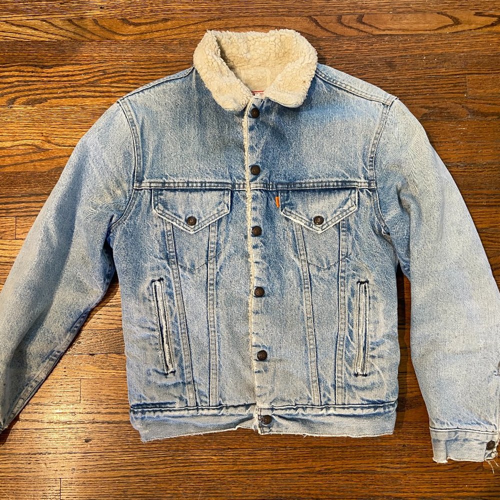 Vintage Levis Sherpa Trucker Jacket